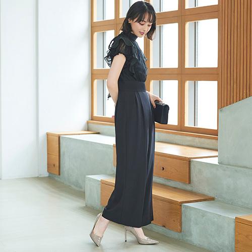RUIRUE BOUTIQUE パーティードレス 結婚式 パンツドレス RUIRUE BOUTIQUE パーティードレス 結婚式 パンツドレス