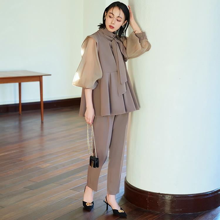 RUIRUE BOUTIQUE レディース ママスーツ セットアップ RUIRUE BOUTIQUE レディース ママスーツ セットアップ