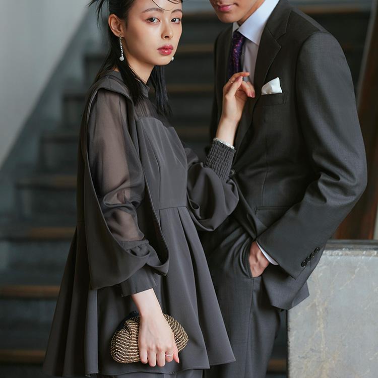 RUIRUE BOUTIQUE レディース パンツドレス セットアップ 結婚式 RUIRUE BOUTIQUE レディース パンツドレス セットアップ 結婚式