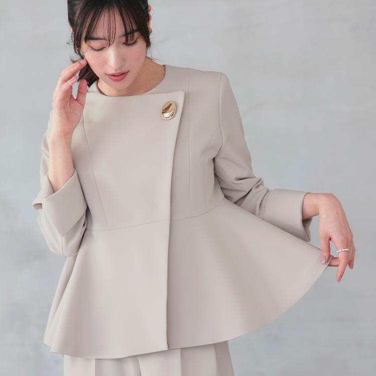 RUIRUE BOUTIQUE（ルイルエブティック） レディース ママスーツ パンツ