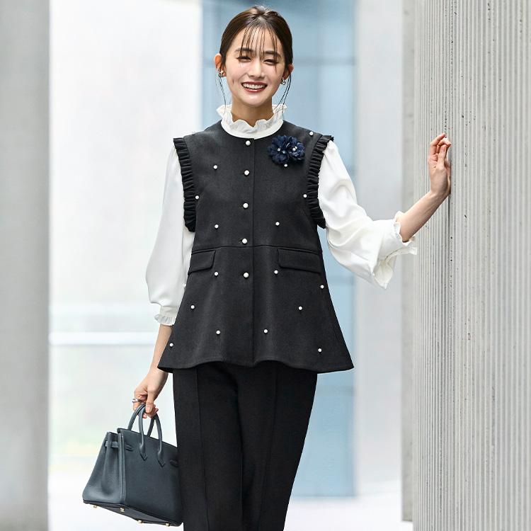 RUIRUE BOUTIQUE（ルイルエブティック） レディース ママスーツ パンツ