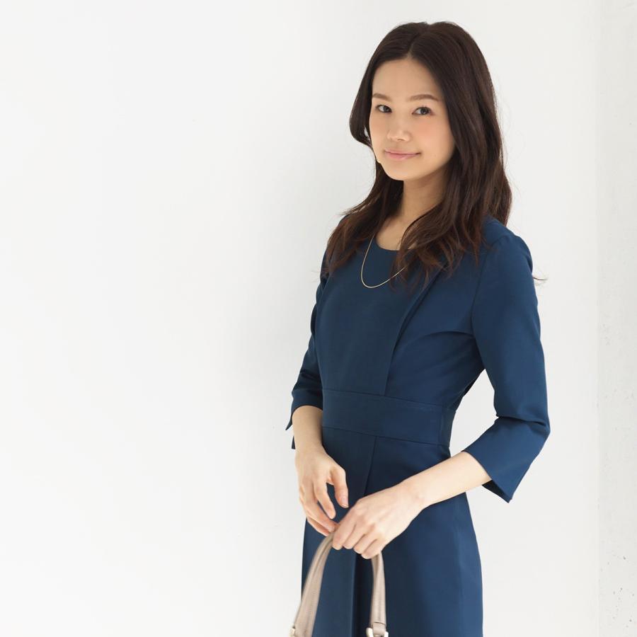 ワンピース レディース 洗える ストレッチ 通勤 Ol オフィスカジュアル 50代40代30代 春コーデ ミセス 女性 服装 上品 ビジネス キャリア フォーマル ママスーツ Su710 Ruirue Boutiqueヤフー店 通販 Yahoo ショッピング