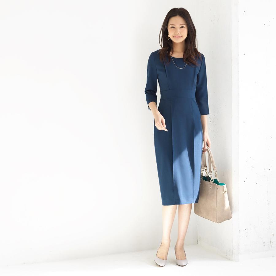 ワンピース レディース 洗える ストレッチ 通勤 Ol オフィスカジュアル 50代40代30代 春コーデ ミセス 女性 服装 上品 ビジネス キャリア フォーマル ママスーツ Su710 Ruirue Boutiqueヤフー店 通販 Yahoo ショッピング