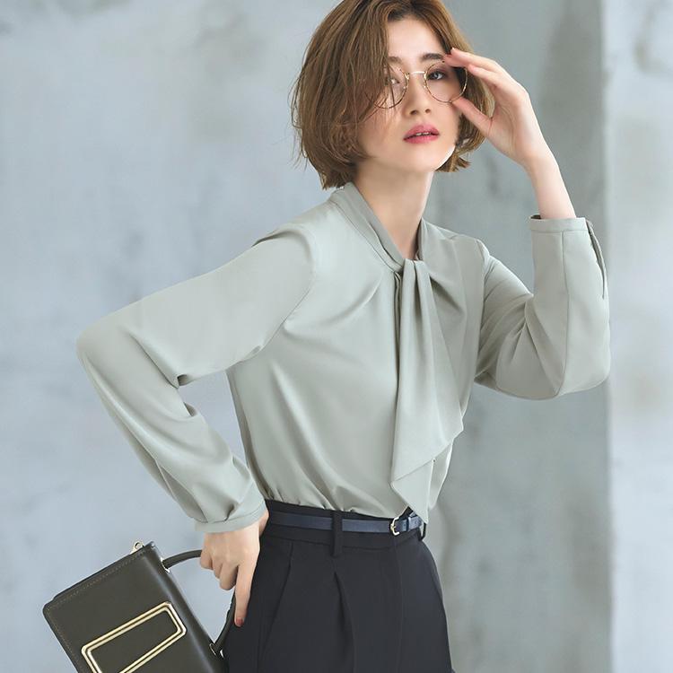 RUIRUE BOUTIQUE（ルイルエブティック） レディース ボウタイブラウス
