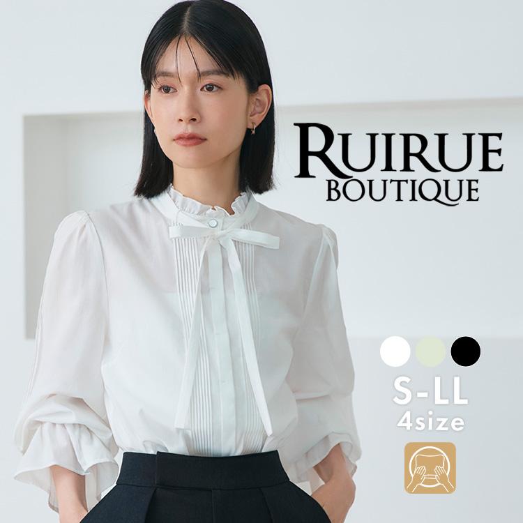 RUIRUE BOUTIQUE（ルイルエブティック） レディース ボウタイブラウス