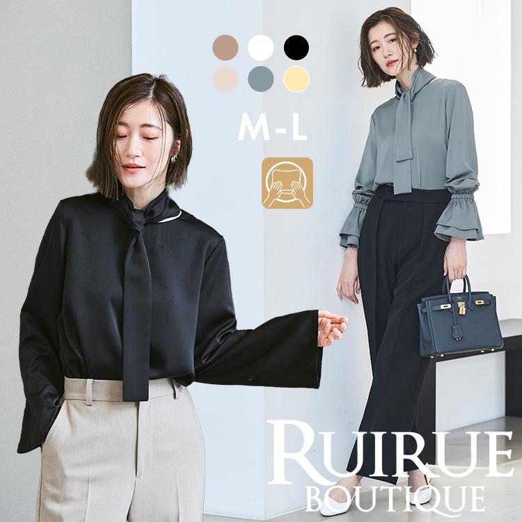 RUIRUE BOUTIQUE（ルイルエブティック） レディース ボウタイブラウス