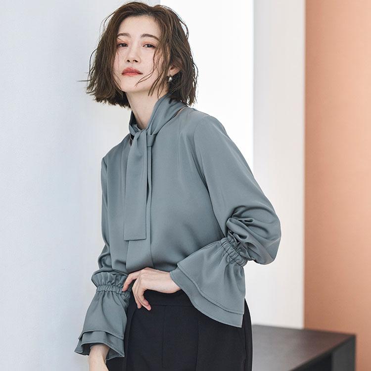 RUIRUE BOUTIQUE（ルイルエブティック） レディース ボウタイブラウス