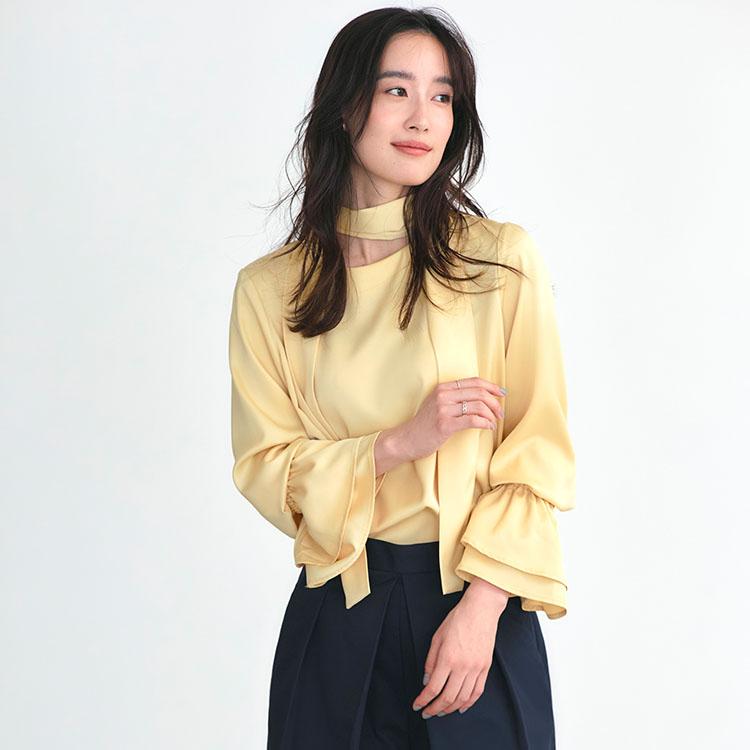 RUIRUE BOUTIQUE（ルイルエブティック） レディース ボウタイブラウス 
