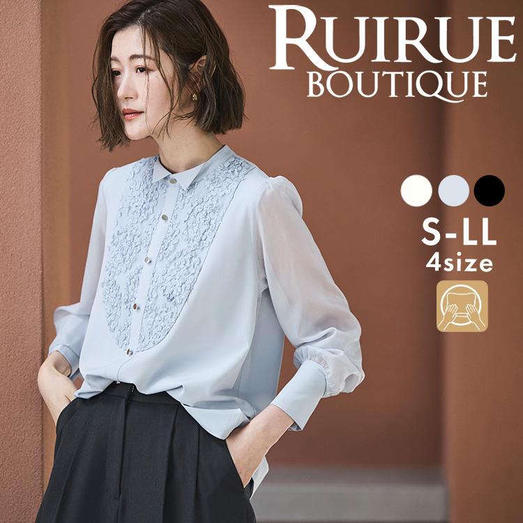 RUIRUE BOUTIQUE（ルイルエブティック） レディース シアーブラウス