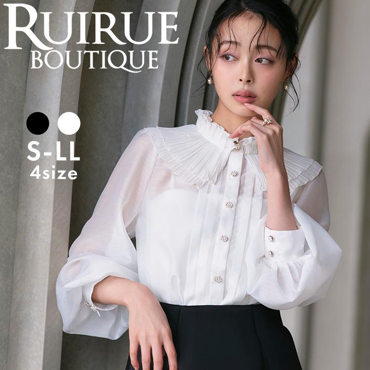 RUIRUE BOUTIQUE（ルイルエブティック） レディース シアーブラウス