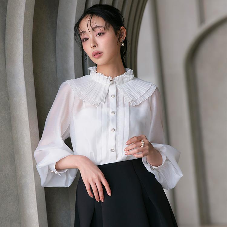 RUIRUE BOUTIQUE（ルイルエブティック） レディース シアーブラウス