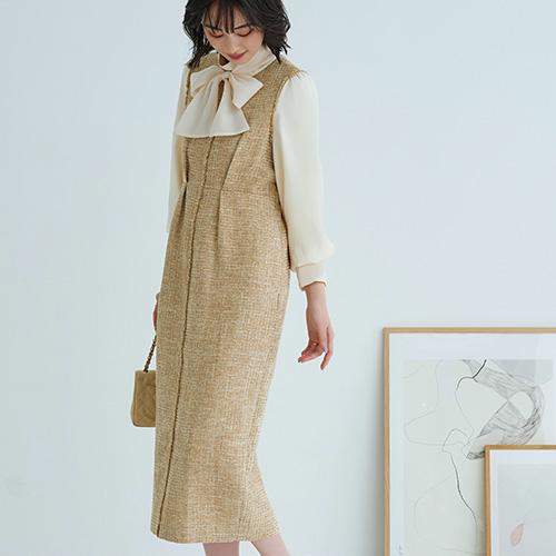 セレモニーワンピース　130size RUIRUE BOUTIQUE レディース ワンピース セレモニー フォーマル