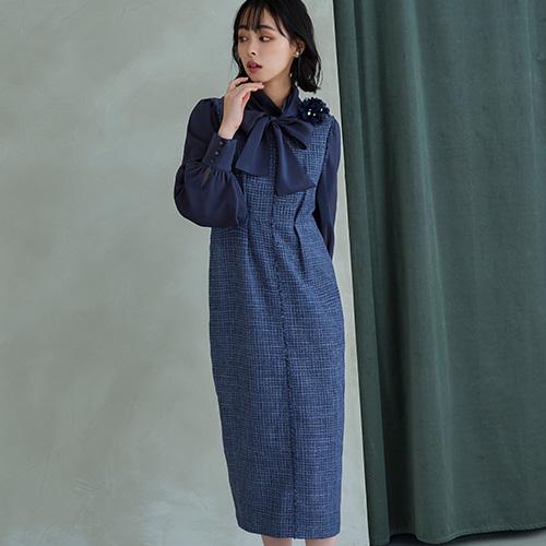 セレモニーワンピース　130size RUIRUE BOUTIQUE レディース ワンピース セレモニー フォーマル