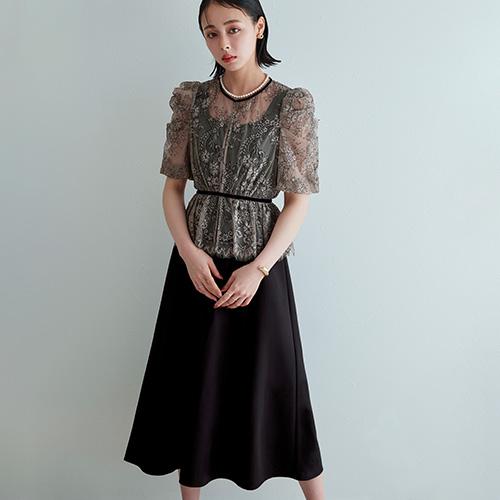 RUIRUE BOUTIQUE ドレス Sサイズ RUIRUE BOUTIQUE パーティードレス 結婚式 ワンピース 大きい