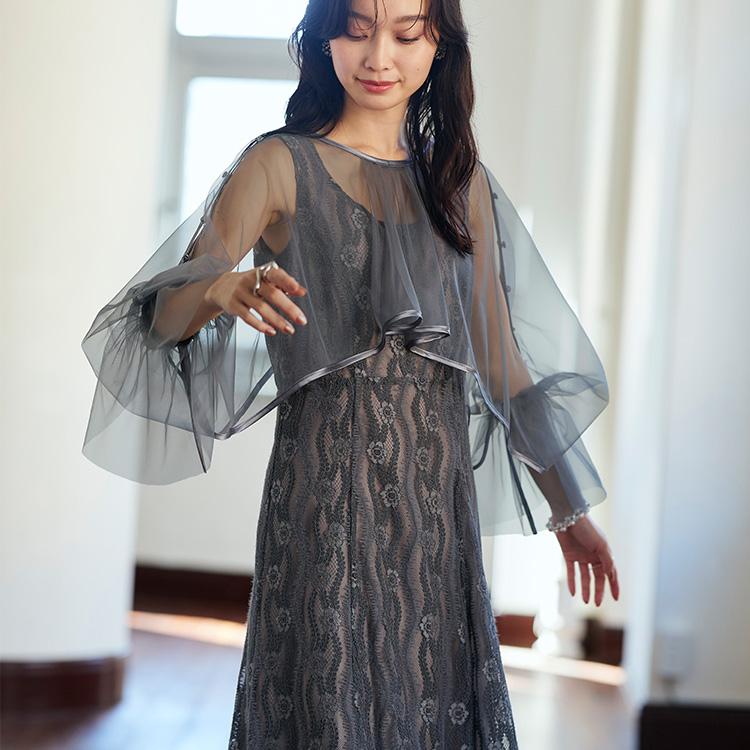 【未使用タグ付き】半額以下！LE’RURE パーティードレス RUIRUE BOUTIQUE（ルイルエブティック） パーティードレス 結婚式