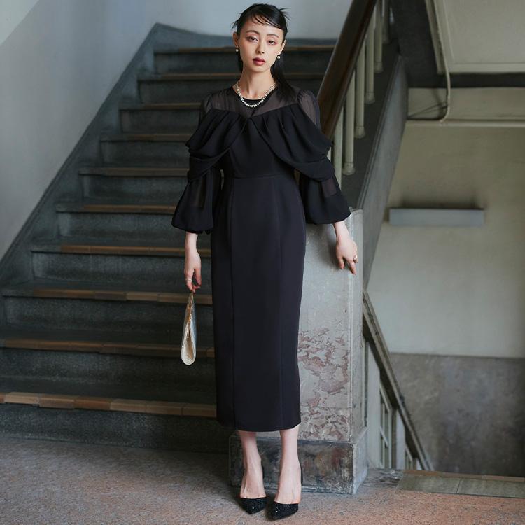 RUIRUE BOUTIQUE パーティードレス 結婚式 ロングワンピース RUIRUE BOUTIQUE パーティードレス 結婚式 ロングワンピース
