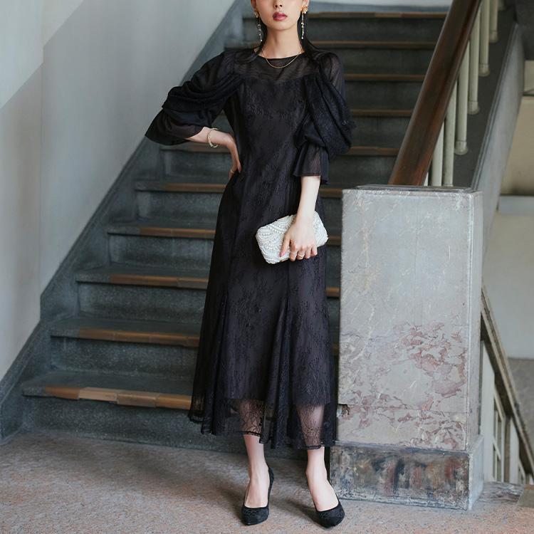 RUIRUE BOUTIQUE パーティードレス 結婚式 ロングワンピース RUIRUE BOUTIQUE パーティードレス 結婚式 ロングワンピース