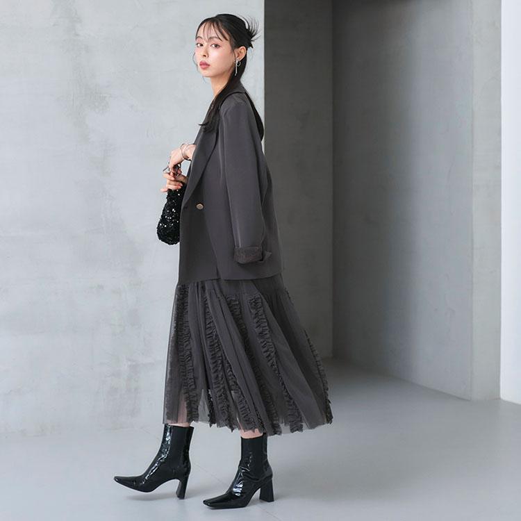 レディース パーティードレス 2点セット 結婚式 ロングワンピース ジャケット 大きいサイズ お呼ばれ オケージョン 二次会 披露宴 フォーマル 上品 ストレッチ | RUIRUE BOUTIQUE | 20