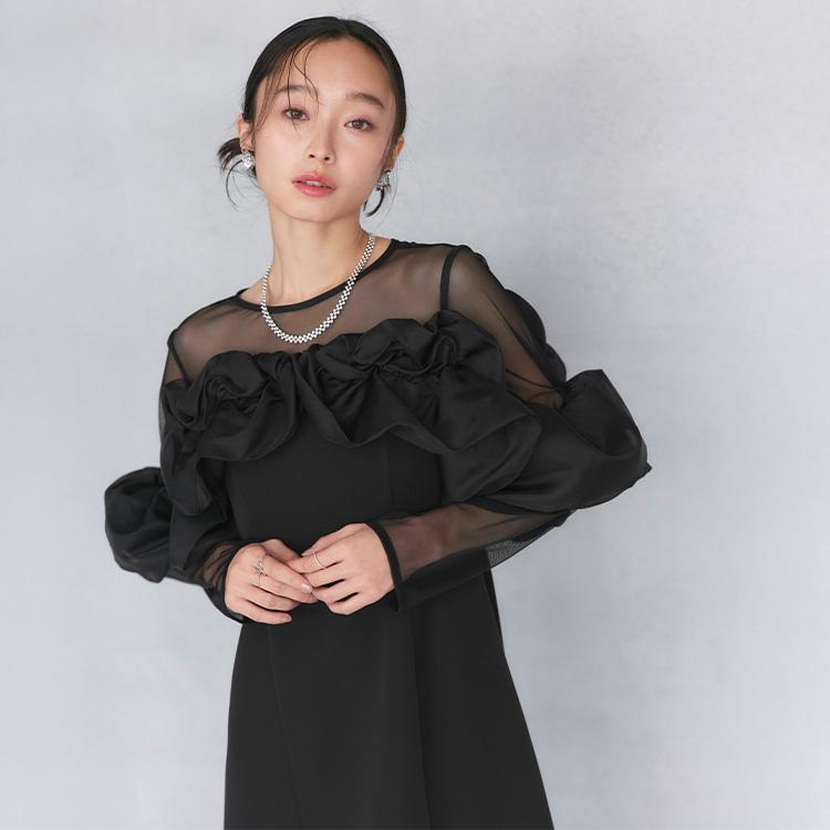 新品未使用タグ付き！半額以下！LE’RURE パーティードレス RUIRUE BOUTIQUE（ルイルエブティック） パーティードレス 結婚式