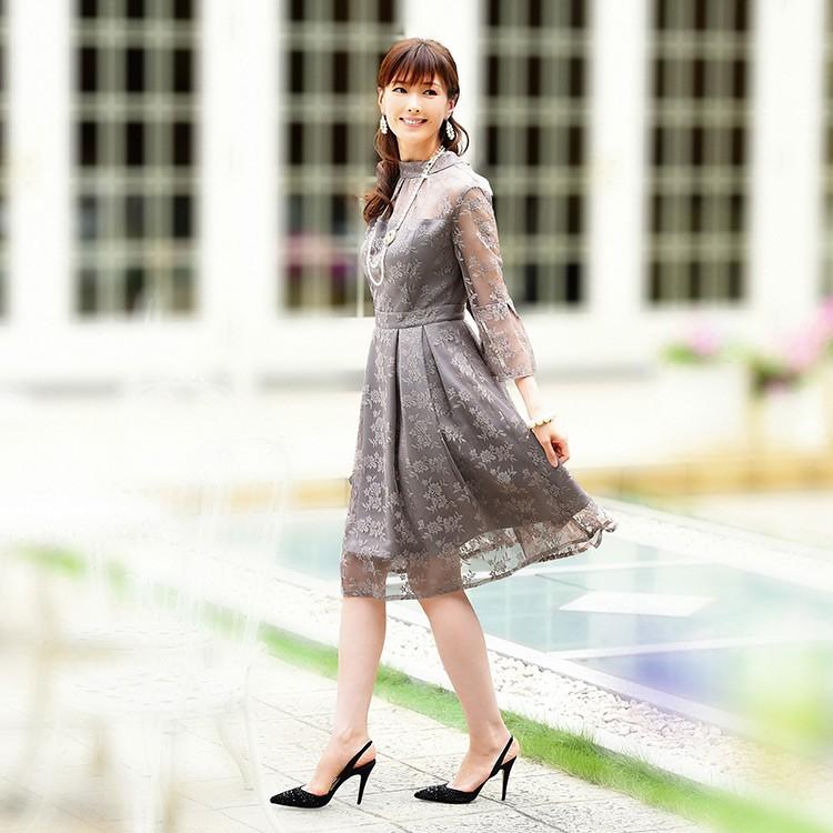 パーティードレス 結婚式 ワンピース 大きいサイズ お呼ばれ 二次会 披露宴 成人式 同窓会 フォーマル レディース 袖あり 学生 服装 ミセス 代 30代 40代 50代 U479 Ruirue Boutique 通販 Yahoo ショッピング