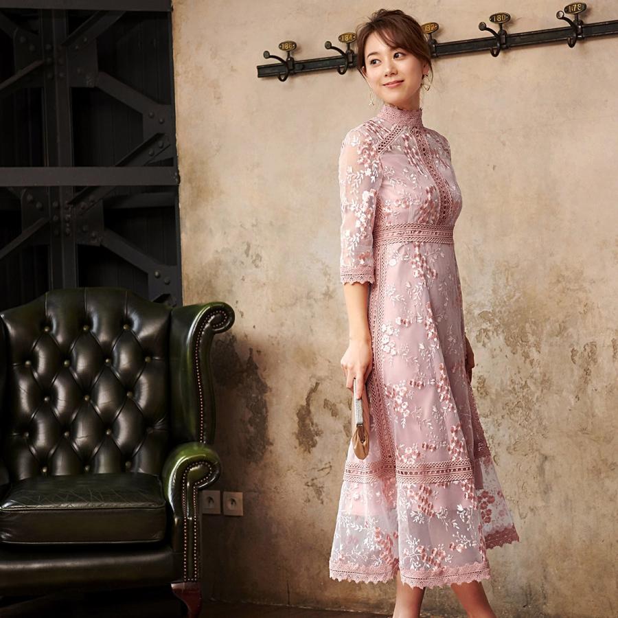 パーティードレス 結婚式 ワンピース 大きいサイズ お呼ばれ 二次会 披露宴 成人式 同窓会 フォーマル レディース 袖あり 学生 服装 ミセス 代 30代 40代 50代 U716 Ruirue Boutique 通販 Yahoo ショッピング