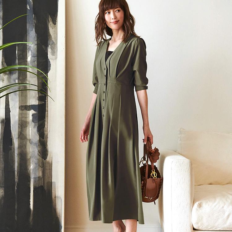 RUIRUE BOUTIQUE シャツワンピース レディース オフィス RUIRUE BOUTIQUE シャツワンピース レディース オフィス