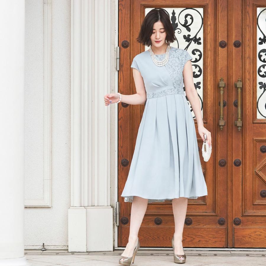 パーティードレス ワンピース 結婚式 ドレス レディース フォーマル 大きいサイズ お呼ばれ 30代 40代 50代 ミセス 上品 服装 女性 袖あり 披露宴 二次会 成人式 U873 Ruirue Boutiqueヤフー店 通販 Yahoo ショッピング