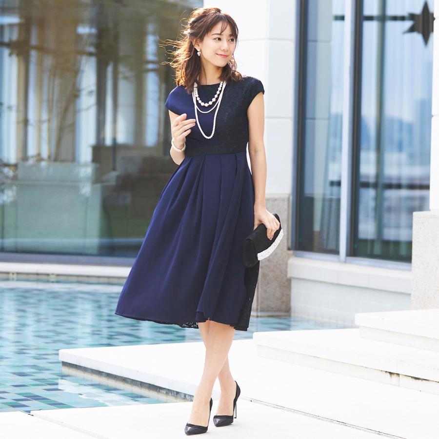 パーティードレス ワンピース 結婚式 ドレス レディース フォーマル 大きいサイズ お呼ばれ 30代 40代 50代 ミセス 上品 服装 女性 袖あり 披露宴 二次会 成人式 U873 Ruirue Boutiqueヤフー店 通販 Yahoo ショッピング