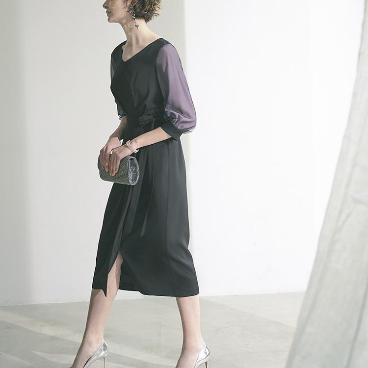 RUIRUE BOUTIQUE レディース ワンピース セレモニー フォーマル