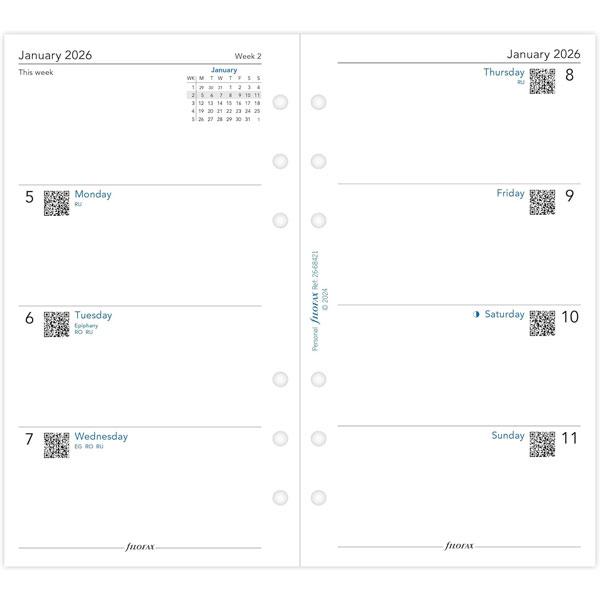 正規品　システム手帳 FILOFAX（ファイロファックス） 【正規取扱店】2026 システム手帳