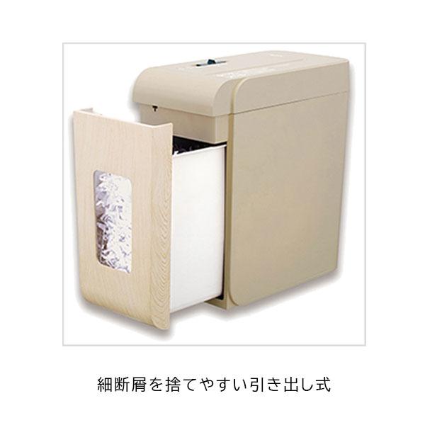クロスカットシュレッダー アスカ 286-SZK02WD 木目調デザイン【送料無料*】_1
