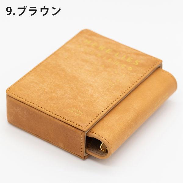 thesaurus システム手帳 マイクロ5サイズ [全2色] MAYAレザー リング径13mm ラダイト《Luddite》 1957-LDK-TSM5-0* 【送料無料*】の画像