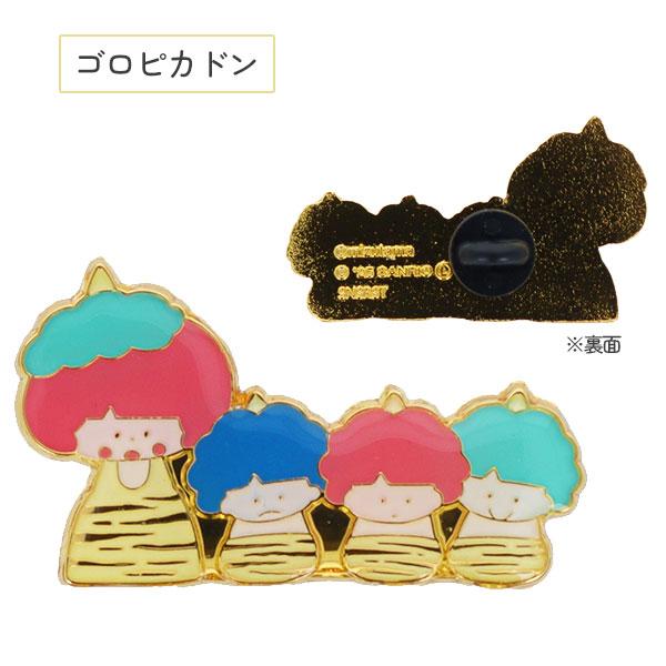 サンスター文具 限定 mizutama×Sanrio characters ピンバッジ [全6柄