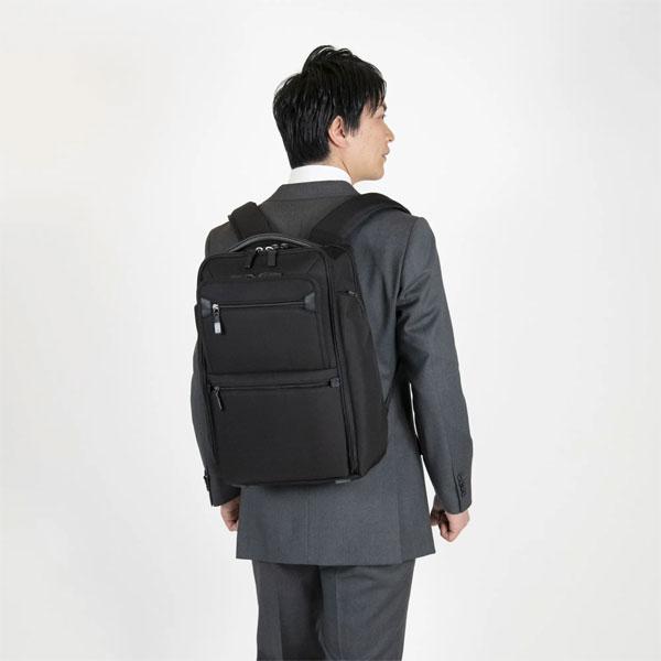 EVL-4.0 リュック［B4サイズ］ 黒 20L ［B4ファイル/15.6インチPC対応］ エース 2351-68306-01【送料無料*】の画像