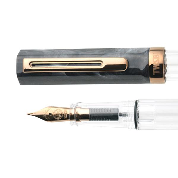 TWSBI（ツイスビー） TWSBI ECO《ツイスビー エコ》［ブラックマーブル
