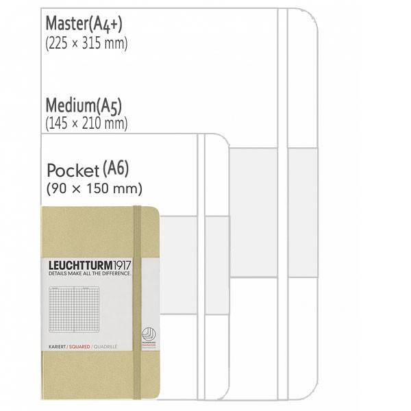LEUCHTTURM1917(ロイヒトトゥルム) ノート ポケットサイズ A6