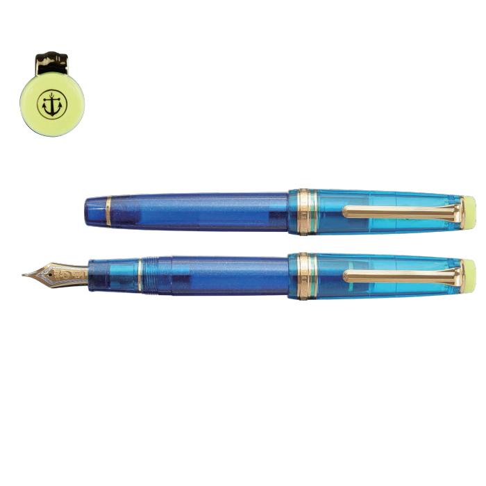 セーラー万年筆 カクテルシリーズ万年筆 クレ・アジュール ペン先：中