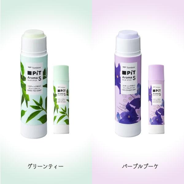 トンボ鉛筆 スティックのり ピットアロマ限定5色アソートセット 36