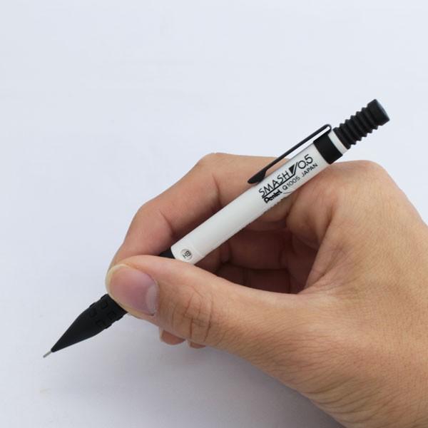 当店限定カラー登場 手にフィットするシャーペン Smash スマッシュ 芯径0 5mm 白軸 ぺんてる Q1005 限定 人気 シャープ オリジナル ホワイト ネコポス可 R 倉敷文具rukarukaヤフーショップ 通販 Yahoo ショッピング