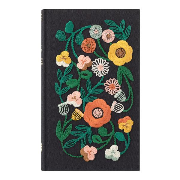 MIDORI（ミドリ） 日記帳 5年連用日記 刺繍 花柄 デザインフィル 28