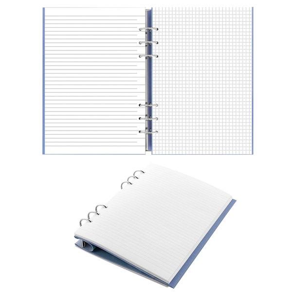 （正規取扱店）441-023620　Filofax（ファイロファックス）　クリップブック（合皮） ヴィスタブルー Ａ５ リフィラブル ノート パステル　*ネコポス不可*｜rukaruka0551｜02