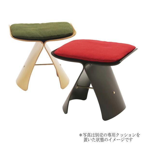 新品・未使用 天童木工 バタフライスツール用クッション グリーン 天童木工 《正規取扱店》バタフライスツール用クッション レッド