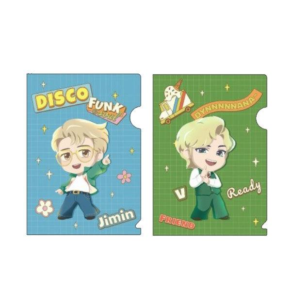 サンスター文具 TinyTAN クリアファイルミニセット [全10柄×2枚=20枚