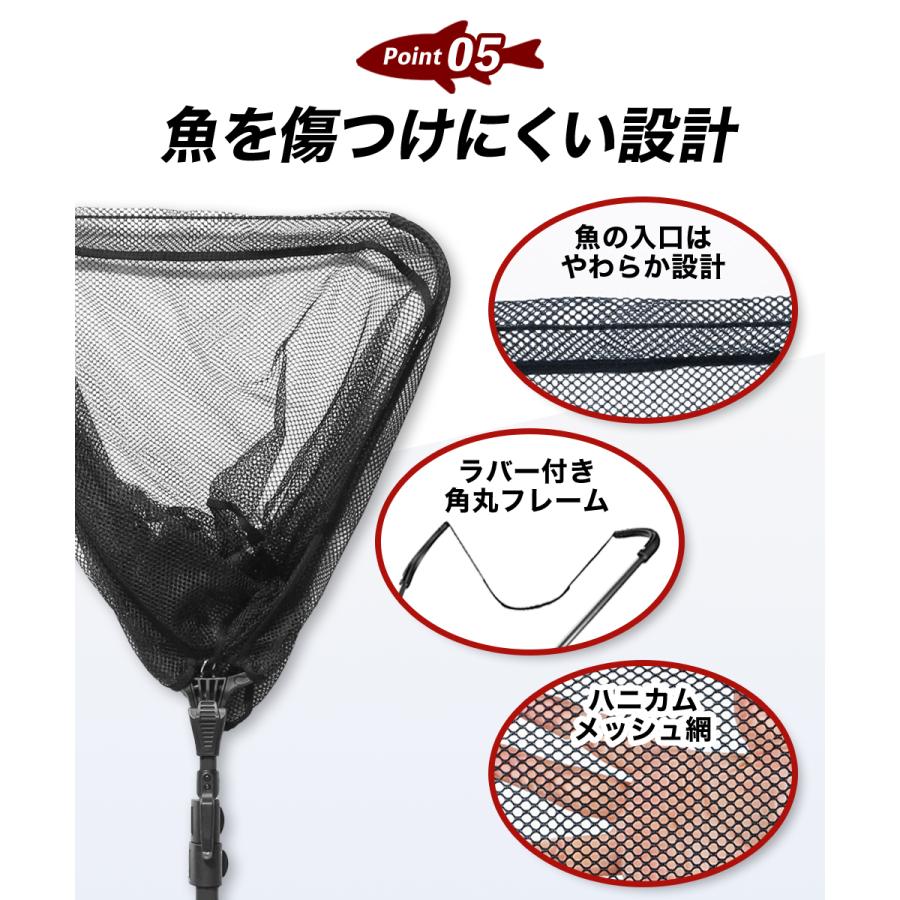 ランディングネット ラバー 渓流 タモ網 玉網 折りたたみ 2m ランディングネット ラバー 渓流 タモ網 玉網 折りたたみ 2m