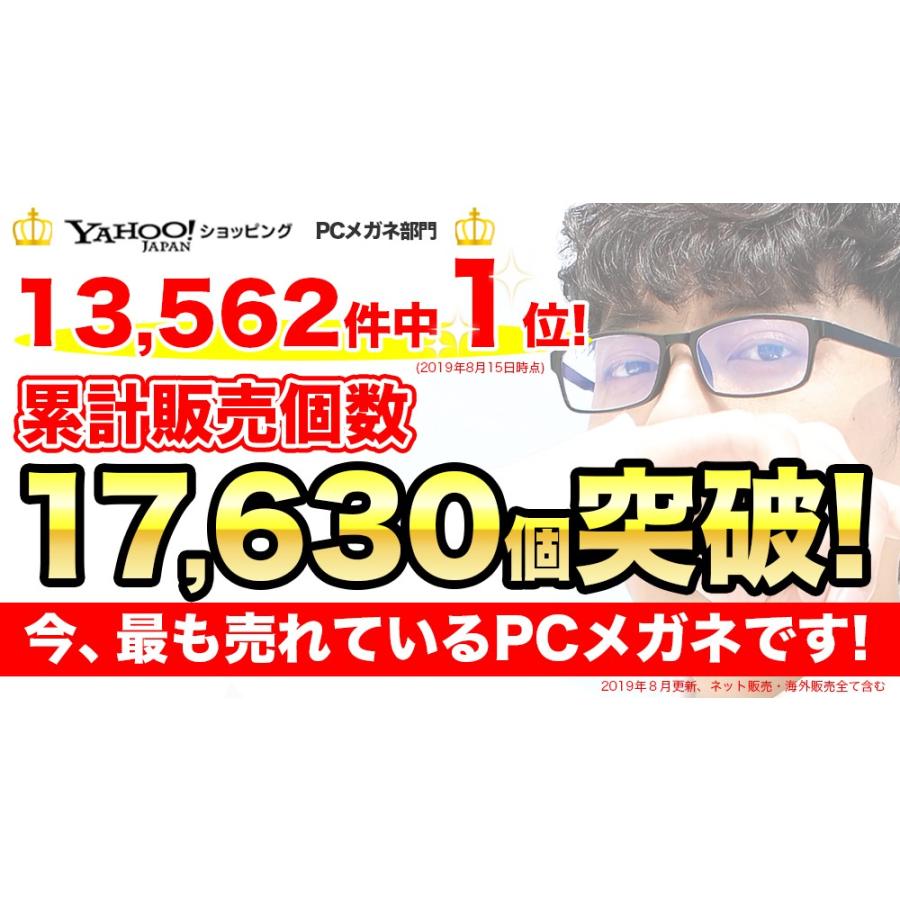 パソコンメガネ PCメガネ ブルーライトカット 伊達メガネ 黒 ブラック 度なし レディース メンズ ユニセックス 男女兼用 スクエア おしゃれ 軽量 | ブランド登録なし | 03