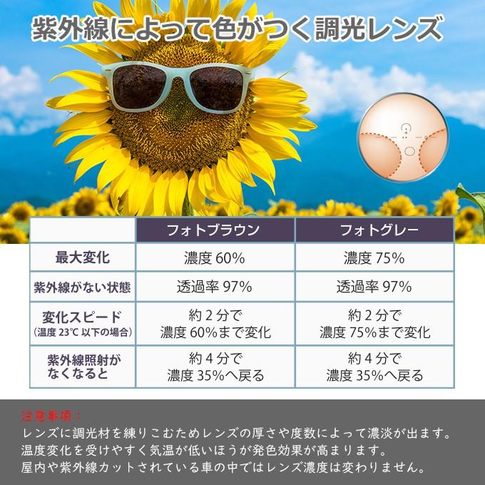 メガネセット用/2枚1組）（調光遠近両用 累進シニアレンズ）(送料無料 
