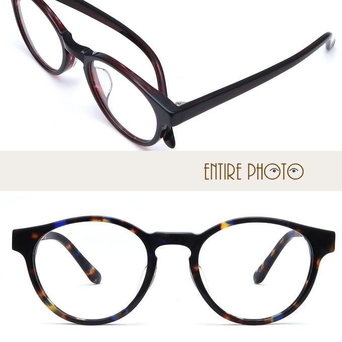 メガネ 度付き クラッシックデザイン MB1290 48サイズ セル 眼鏡 フレーム 度付きメガネ｜rule｜05