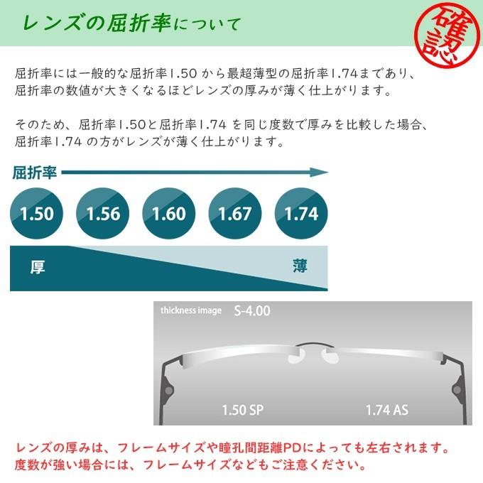 メガネセット用/2枚1組)(ブルーライトカット遠近両用累進レンズ)(送料