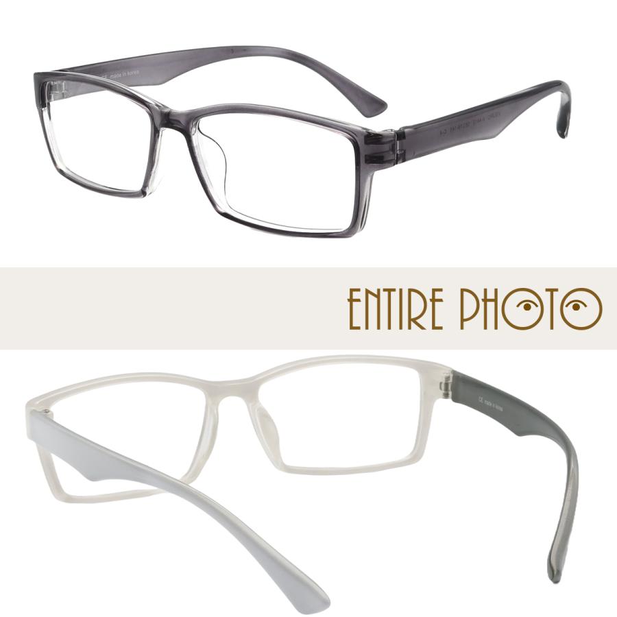 V4412 58サイズ 大きめサイズ 軽量 TR90 グリルアミド レンズ付き眼鏡