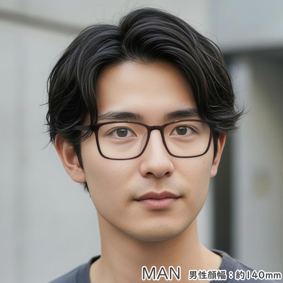 (2026/02/26  New)V4437 54サイズ VISURO 軽量 TR90 グリルアミド レンズ付き眼鏡セット メガネ通販 めがね 伊達眼鏡 伊達めがね 度付きメガネ |  | 05